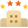 Hotel 4stars icon